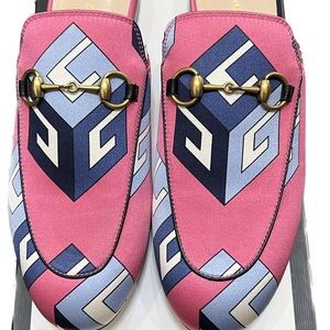 Brand New Authentic Gucci 37 size Princeton Mules!
